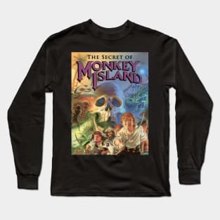 Secret of Monkey Island [Text] Long Sleeve T-Shirt